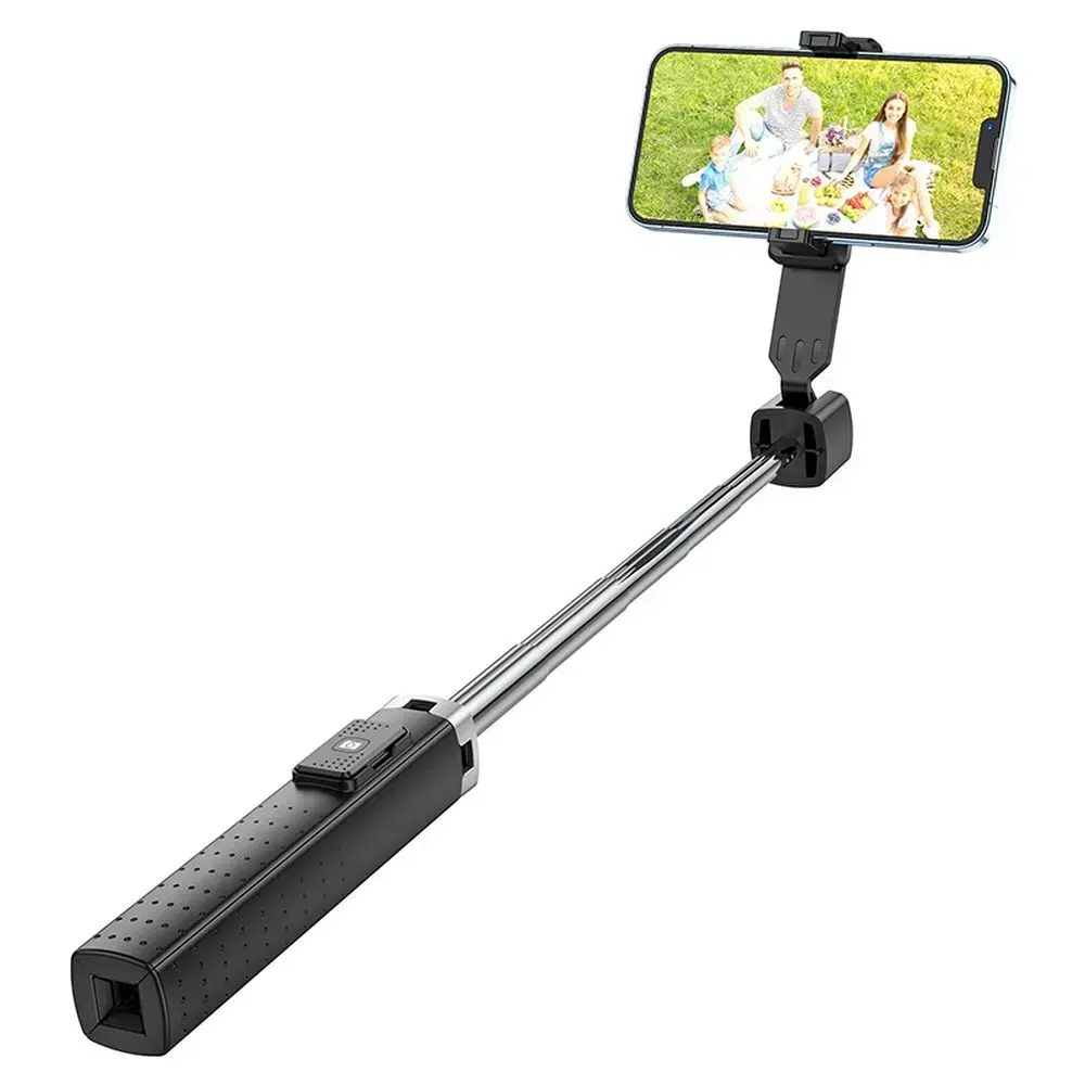 Selfie stick Hoco fourpod with wireless remote control K18 black