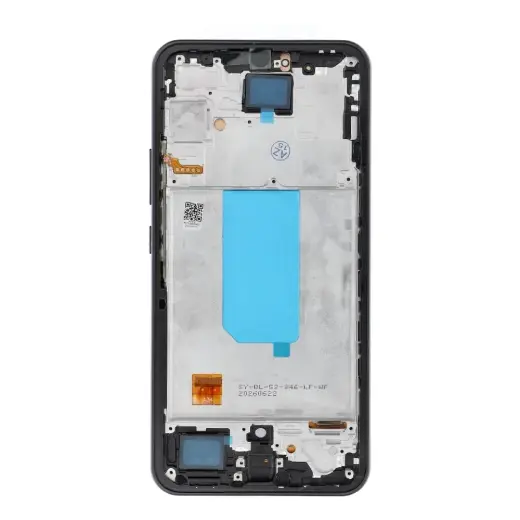 REWA lcd display for SAMSUNG A34 5G OLED black with frame