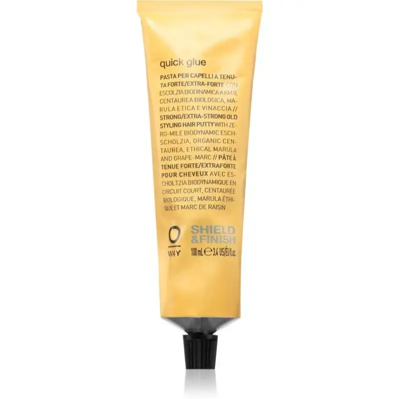 Oway Shield & Finish Quick Glue Styling Paste for Hair 100 Ml