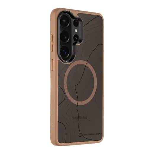 Tactical MagForce Hyperstealth Sika phone case with MagSafe support for Samsung Galaxy S26 Ultra (S948) beige