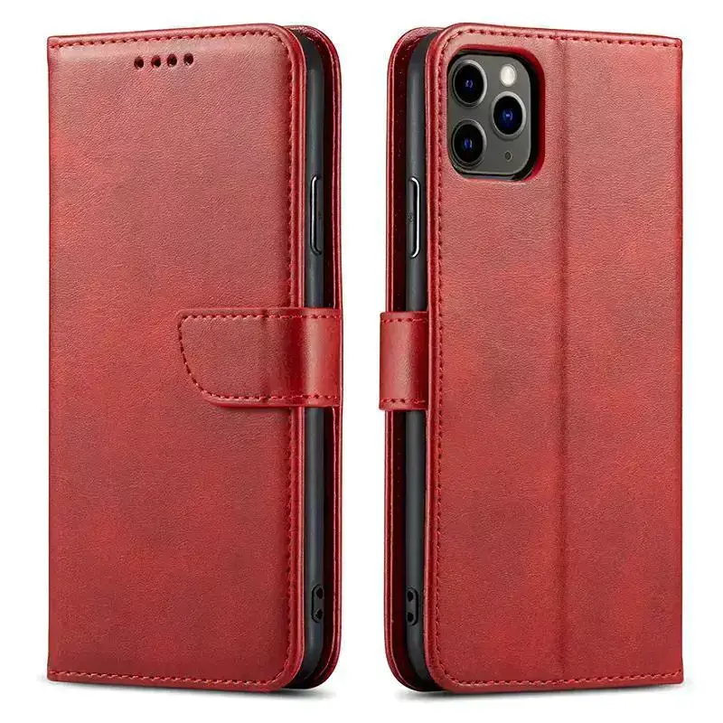 Fusion Marva Book Case grāmatveida maks Samsung Galaxy A17 sarkans