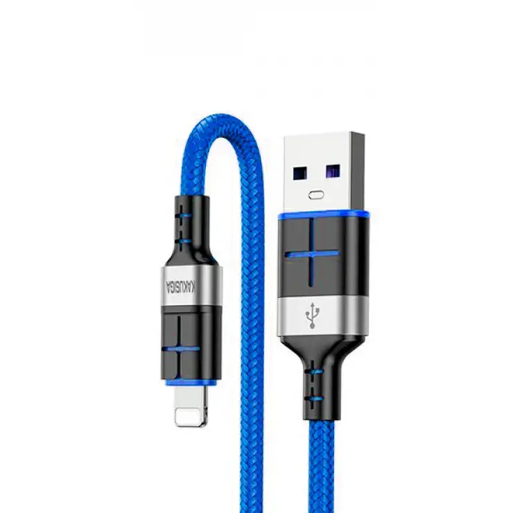 KAKUSIGA KSC-696 USB-A -> Lightning charging cable 15W | 120 cm blue
