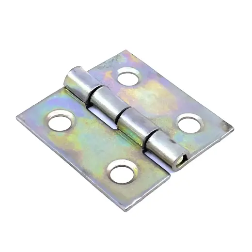 Hinge ZS 20x17x0.5 mm steel, brass-plated (10 pcs/set)