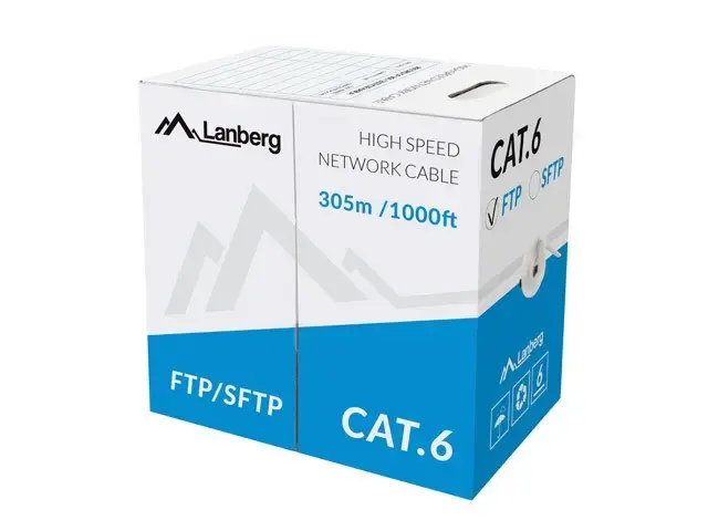 Cable FTP Cat.6 CU 305 m wire grey