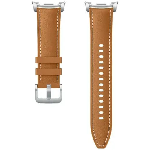 Samsung Hybrid išmaniojo laikrodžio dirželis Galaxy Watch8 Classic | dirbtinė oda | rudas