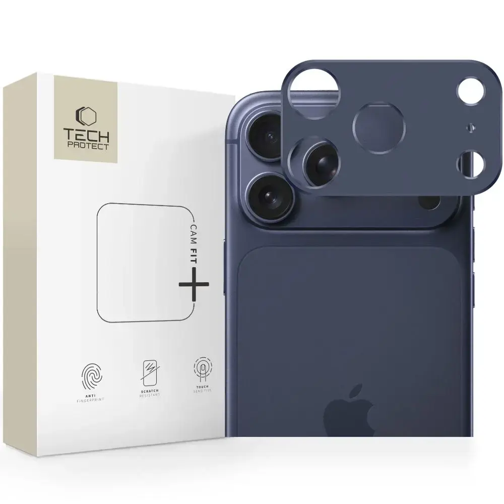 OSŁONA APARATU TECH-PROTECT CAMALLOY FIT+ IPHONE 17 PRO DEEP BLUE