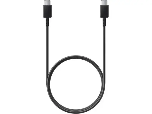 Samsung EP-DN970BBE datu pārraides un uzlādes vads | USB-C uz USB-C | melns (OEM)