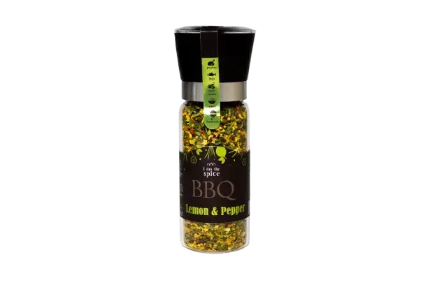 Sāls un garšvielu maisījums I AM THE SPICE, citrons un pipari, dzirnaviņās, 160g