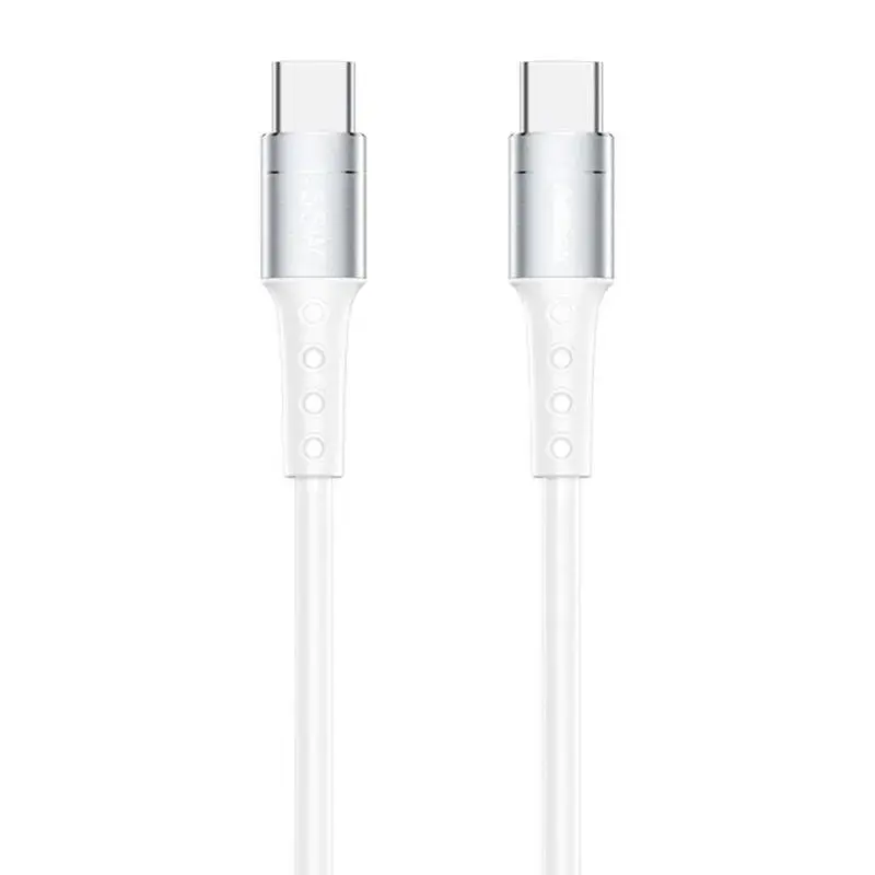 Remax Chaining Series cable USB Type C - USB Type C PD 65W 1m white (RC-198c)