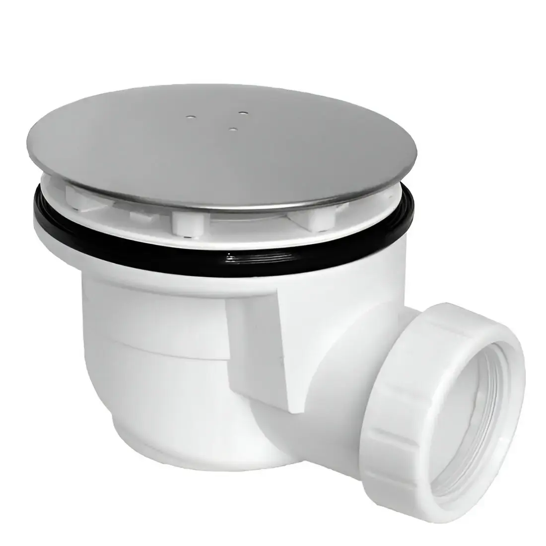 PLASTBRNO Shower siphon EWN0840 90/40, Inox