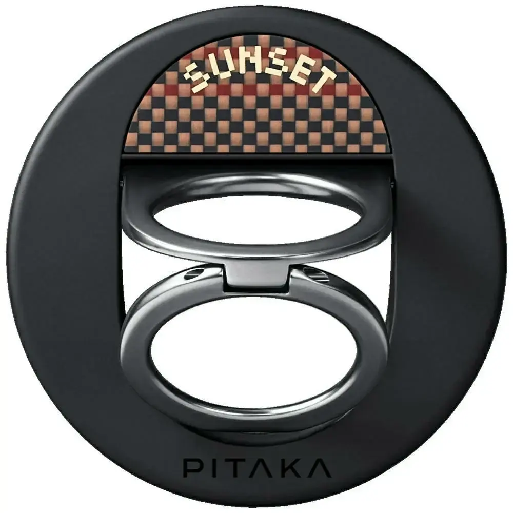 Magnetic holder PITAKA MagEZ Grip 3 MagSafe for phone sunset