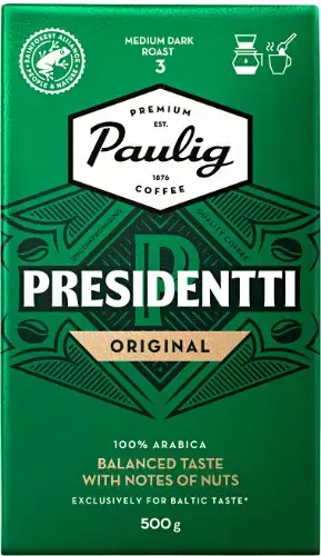 Maltā kafija PAULIG PRESIDENTTI ORIGINAL, 500 g