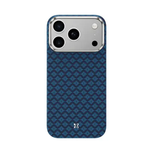 Benks Magnetic Armor Air Armor Grid Kevlar maciņš telefonam iPhone 17 Pro Max zils