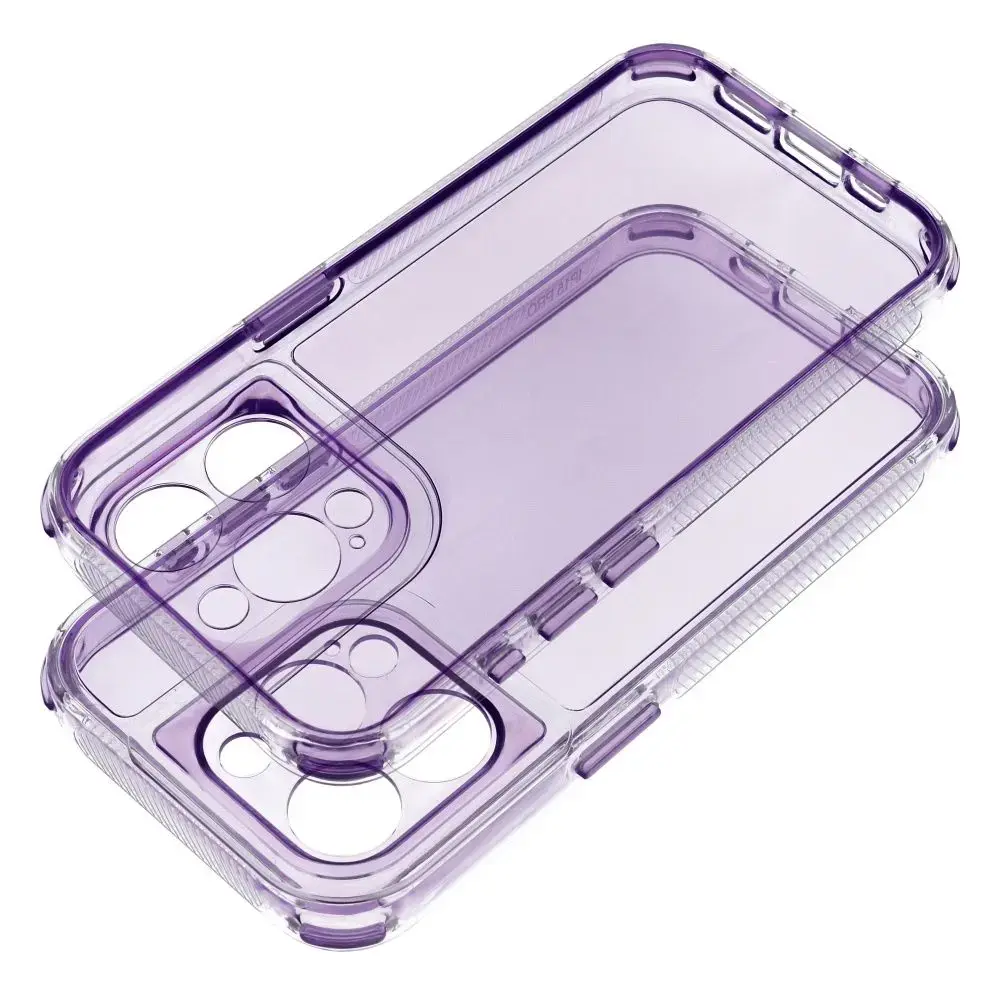 MATRIX CLEAR maciņš telefonam iPhone 13 violets