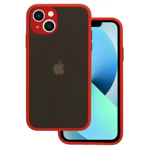 Vennus Color Button Bumper telefoni ümbris iPhone 11 Pro punane
