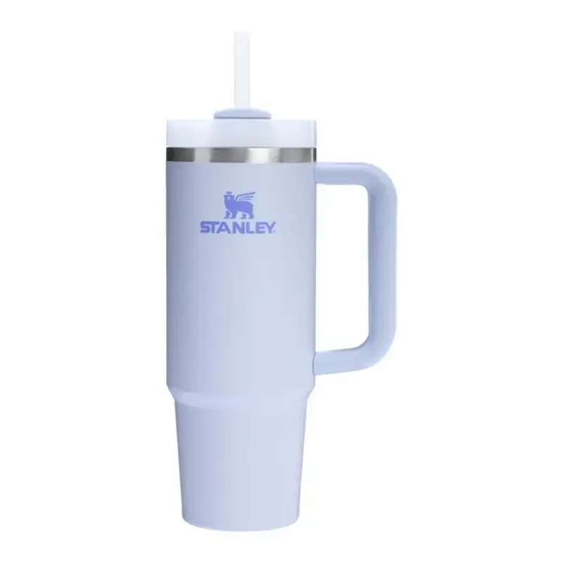 Thermo mug with straw The Quencher H2.O FlowState Tumbler 0.89L light blue