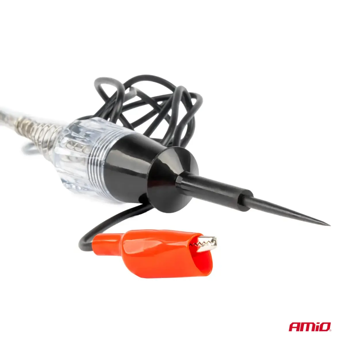 Voltage metal tester Alligator Clip 6-12V AMIO-04272