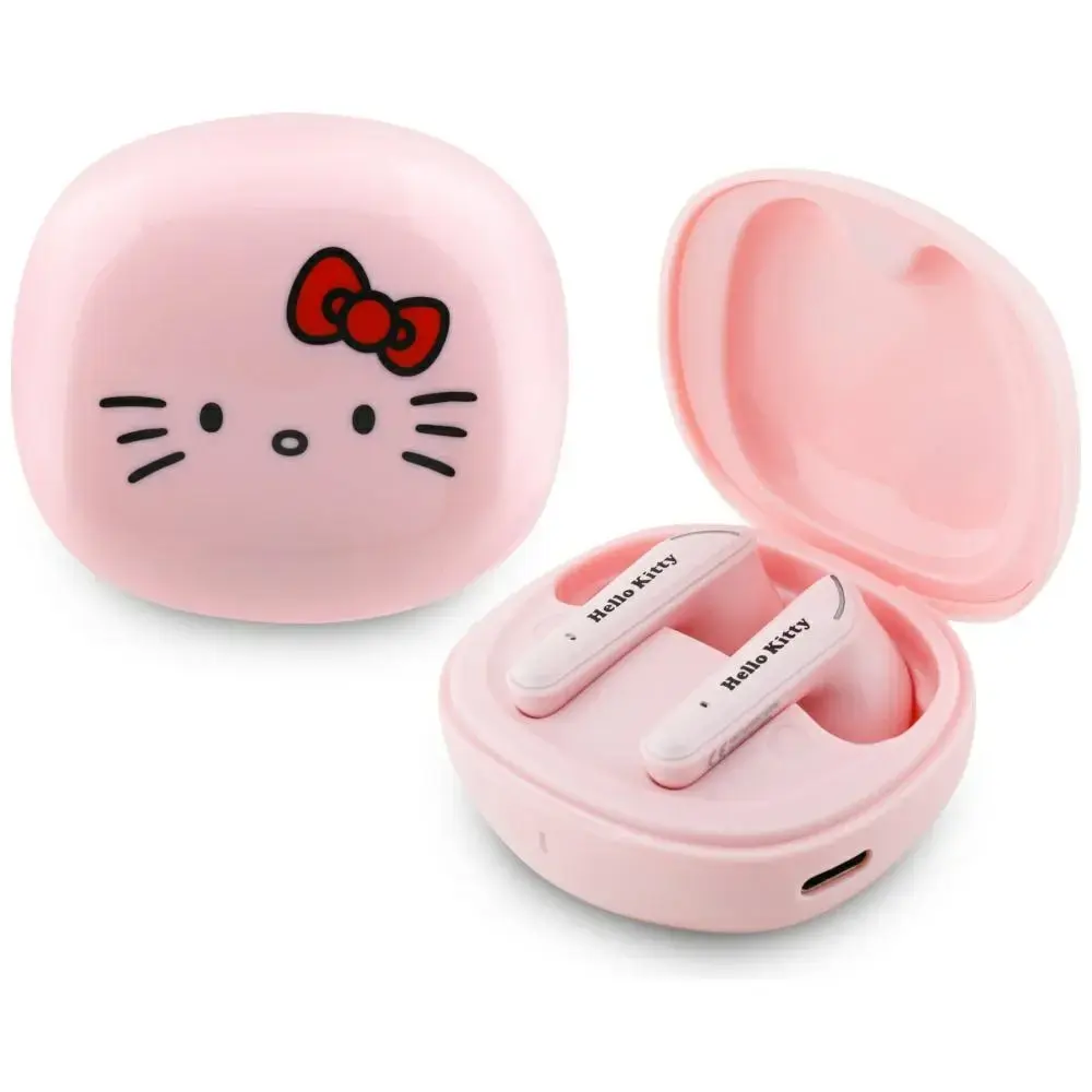 Słuchawki TWS Hello Kitty O Glossy        Finish różowy