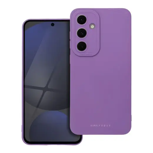Roar Luna phone case for Samsung Galaxy S24 FE (S721) purple