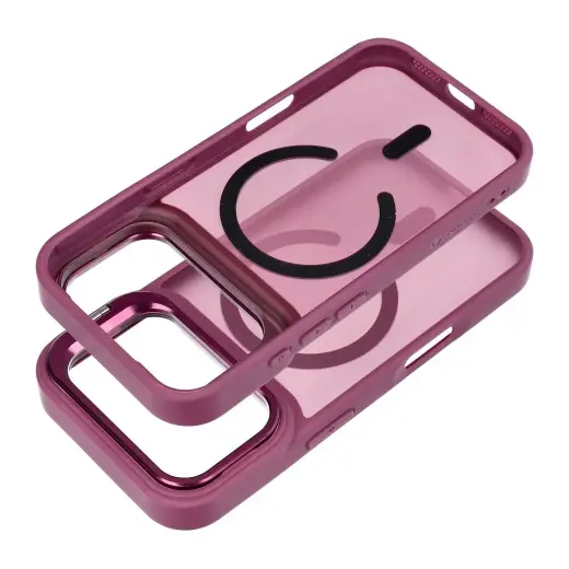 Forcell F-Protect Shadow Stand Premium telefoni ümbris alusega ja MagSafe toega iPhone 17 Pro | iPhone 18 Pro punane