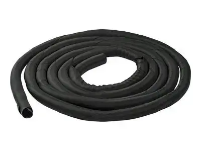 StarTech.com 15' | 4.6 m Cable Management Sleeve - Trimmable Fabric - Cord Concealer - Wire Hider - Cord Organizer (WKSTNCM2) cable concealer