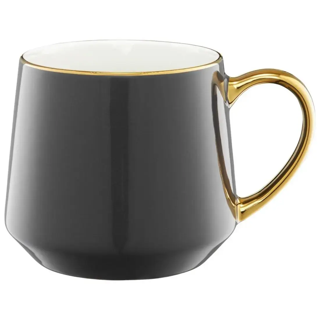 Porcelain mug Royal 460ml, gray