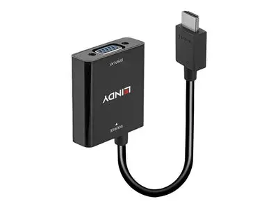 Lindy - video converter - black