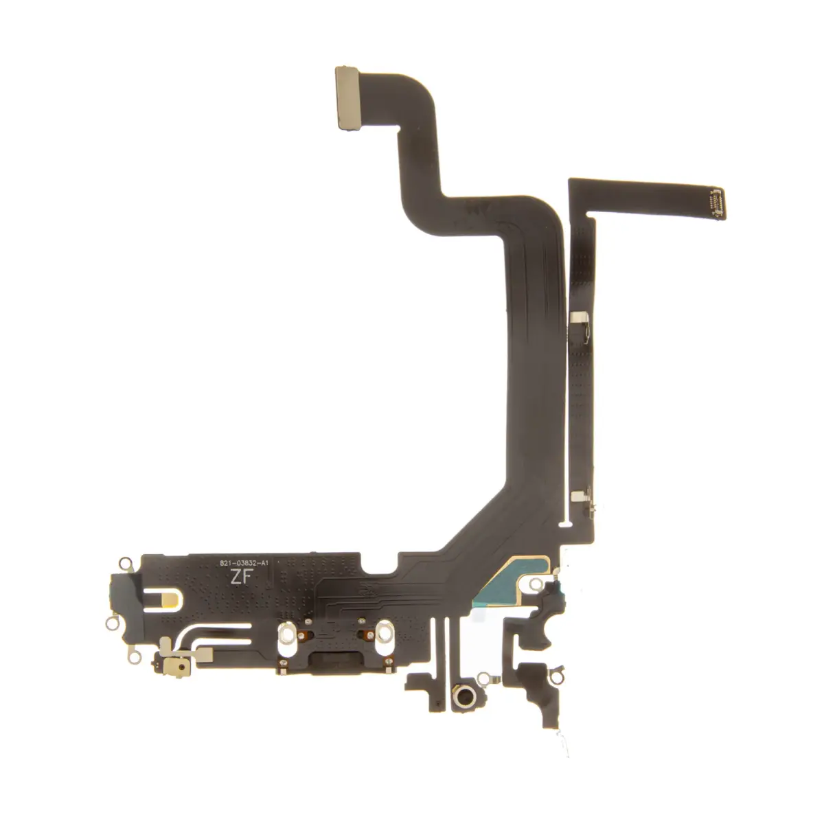 iPhone 14 Pro Max Flex Cable with Charging Connector Black