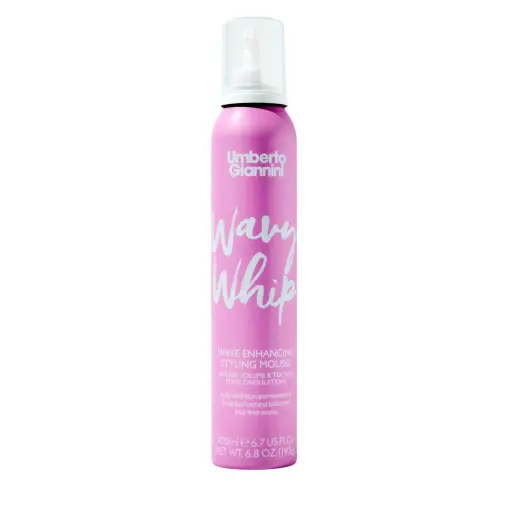 Umberto Giannini, Wavy Whip, Hair Styling Mousse, Volumizing & Texturizing, Medium, 200 ml