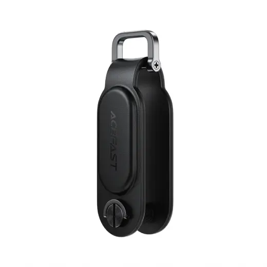 Acefast S4 Bluetooth Keychain Locator Compatible with Apple Find My - Black