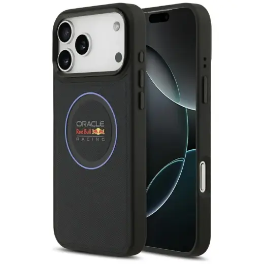 Red Bull Meshed Blue Ring & Metal Buttons maciņš ar MagSafe atbalstu telefonam iPhone 17 Pro Max tumši zils