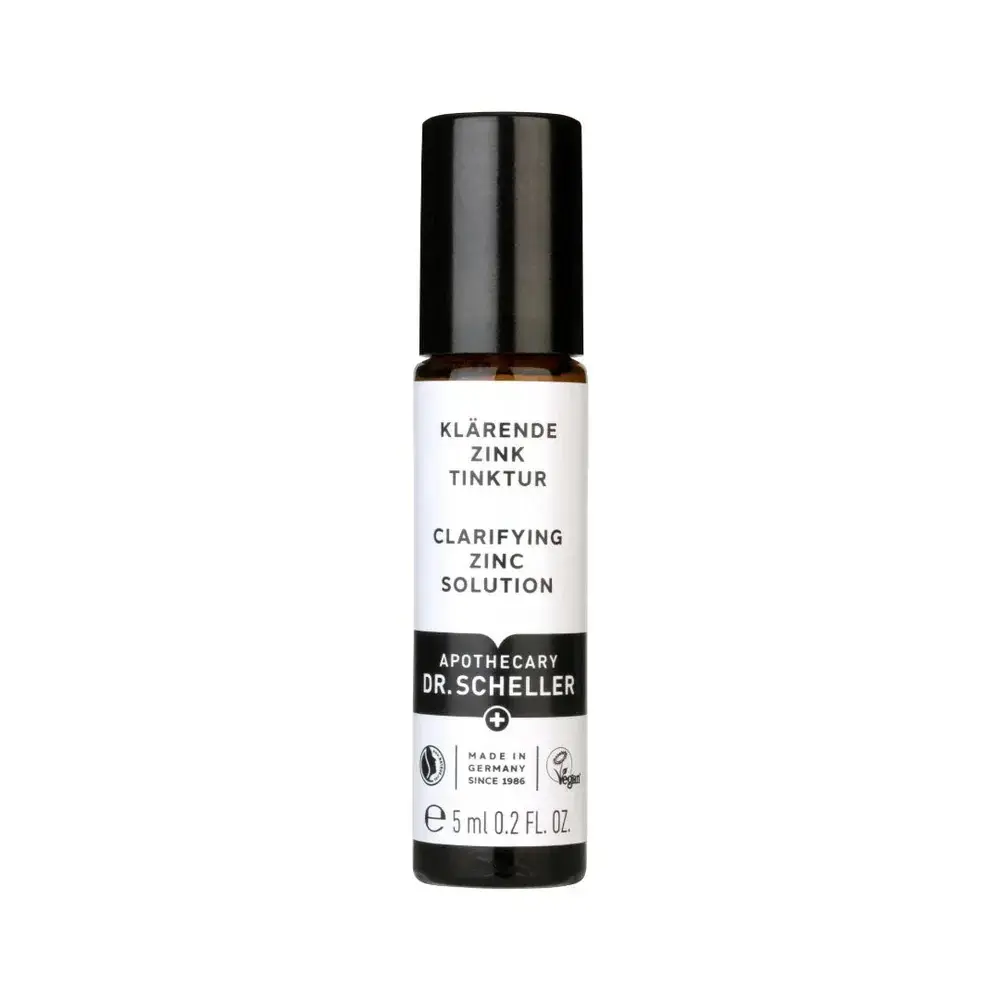Dr. Scheller, Clarifying Zinc Solution, Vegan, Purifying & Soothing, Night, Stick, Face, 5 ml