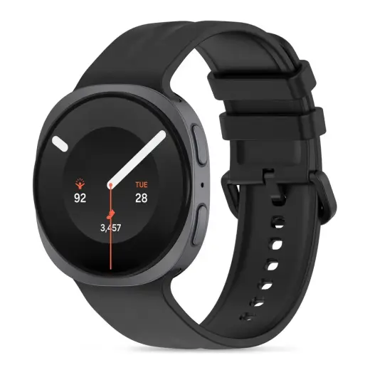 TECH-PROTECT SILICONE EVO SAMSUNG GALAXY WATCH 8 / 9 / CLASSIC (40 / 44 / 46 MM) BLACK
