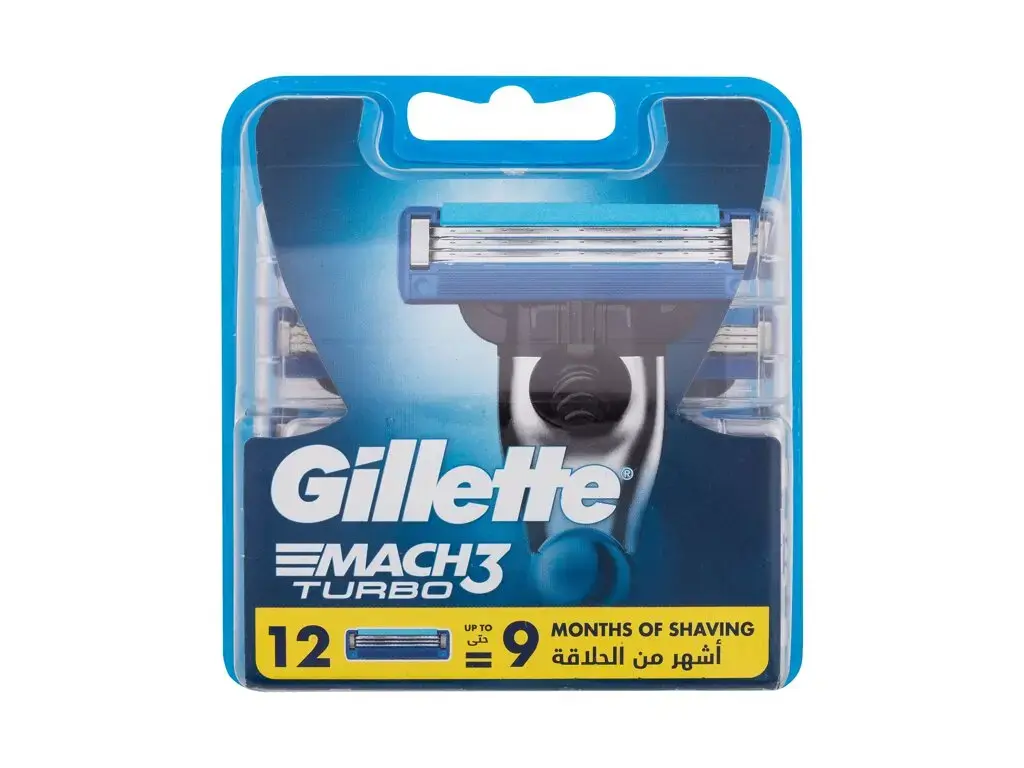 Gillette Mach3 Turbo Replacement blade 12