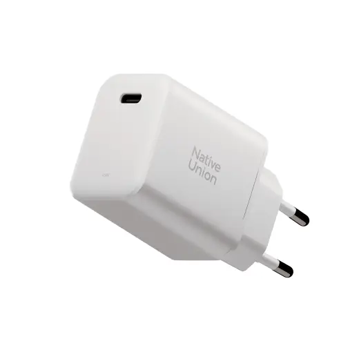 Native Union Fast GaN Charger PD 45W, white