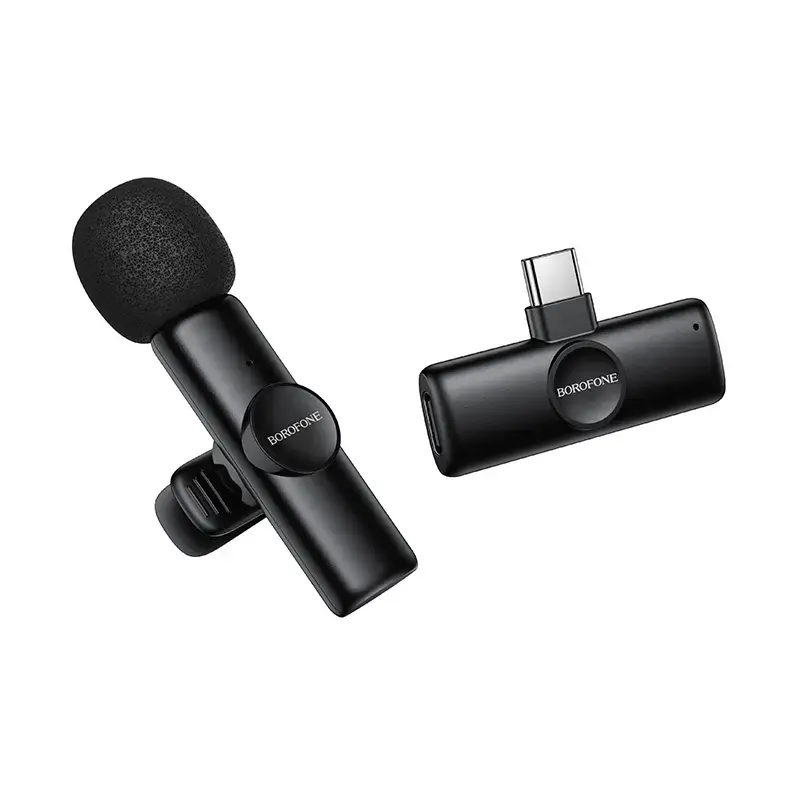 Borofone Lavalier wireless microphone BFK16 Winner Type C black