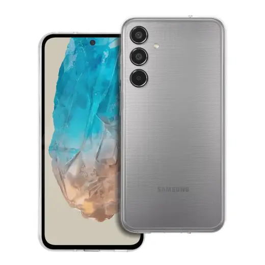 CLEAR 2 mm telefono dėklas Samsung Galaxy M35 5G (M356) skaidrus