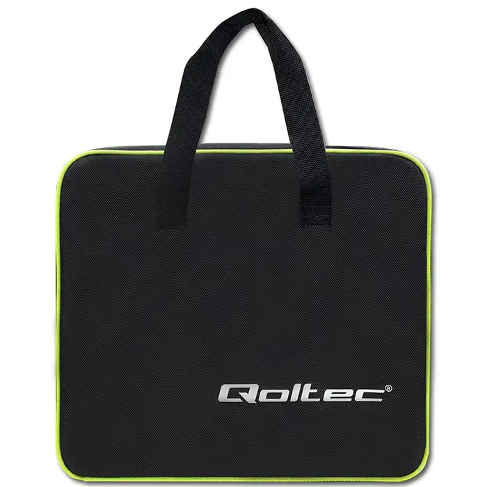 Qoltec Mobile charger for EV 2-in-1 Type2 with regulation | 3.5kW | 230V | SCHUKO 16A | LCD | Portable | Wallbox | 5m