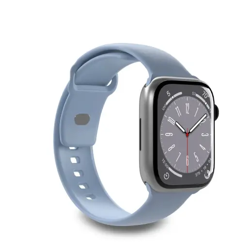 Puro Icon nutikella rihm Apple Watch (42/44/45/49 mm) jaoks | silikoonist | sinine