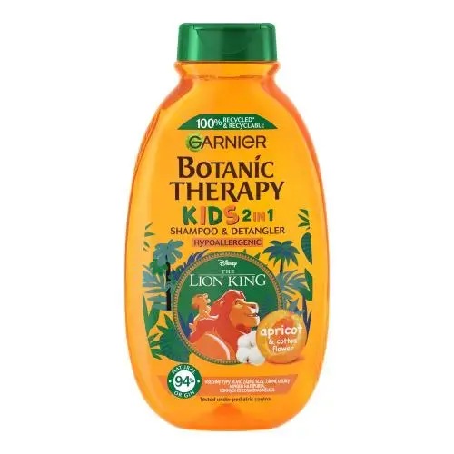 Garnier the Lion King Botanic Therapy Apricot Shampoo and Conditioner 400 Ml