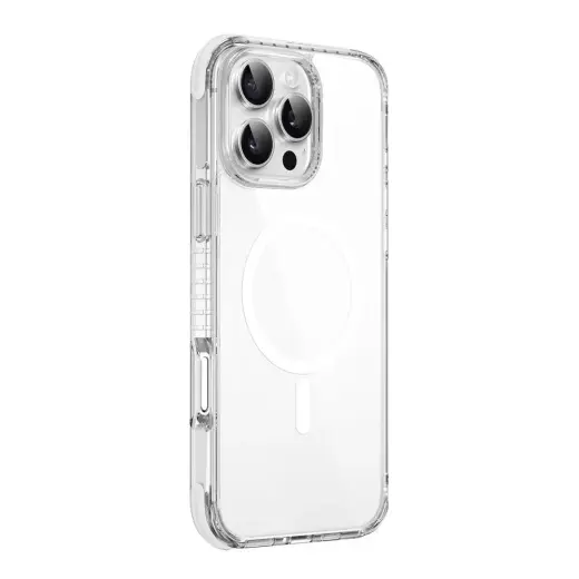 WIWU Hybrid Ultra phone case for iPhone 16 Plus transparent