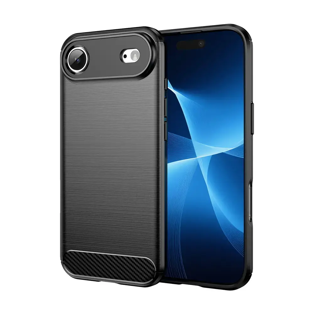 Carbon maciņš telefonam iPhone 17 Air melns