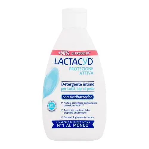 Lactacyd Active Protection Antibacterial Intimate Cleansing Emulsion - 300ml