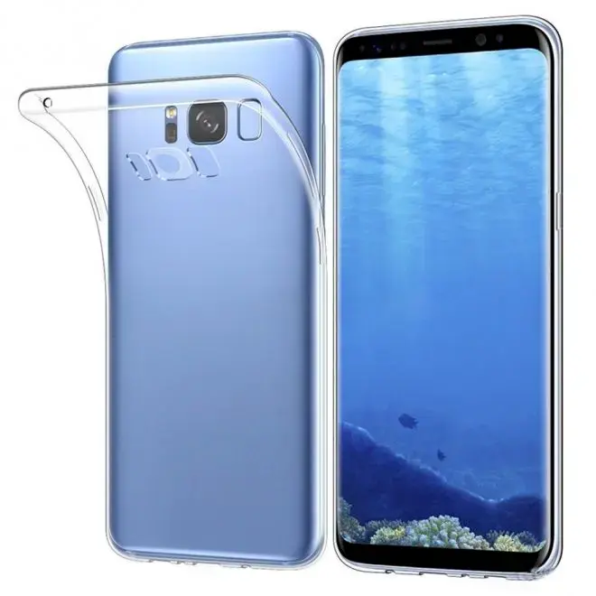 Fusion Ultra Back Case 0.3 mm Izturīgs Silikona Aizsargapvalks Priekš Samsung G950 Galaxy S8 Caurspīdīgs