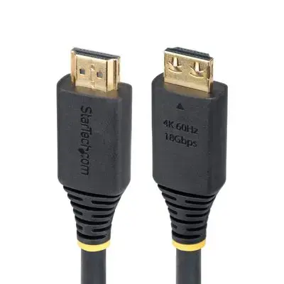 StarTech.com 6ft High Speed HDMI Cable w|Gripping Connectors, 4K 60Hz - HDMI cable with Ethernet - 1.8 m