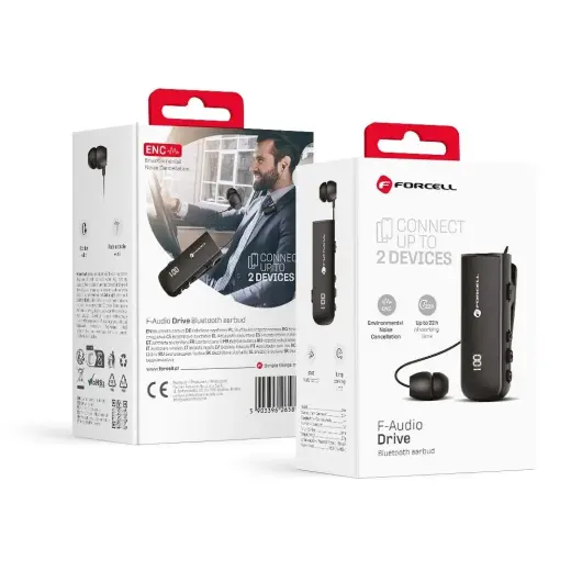 Wireless earphone Forcell F-Audio Drive EarBud black