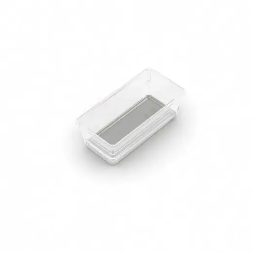 Box Sistemo Organizer 2 15 x 7,5 x 5 cm läbipaistev/valgushall