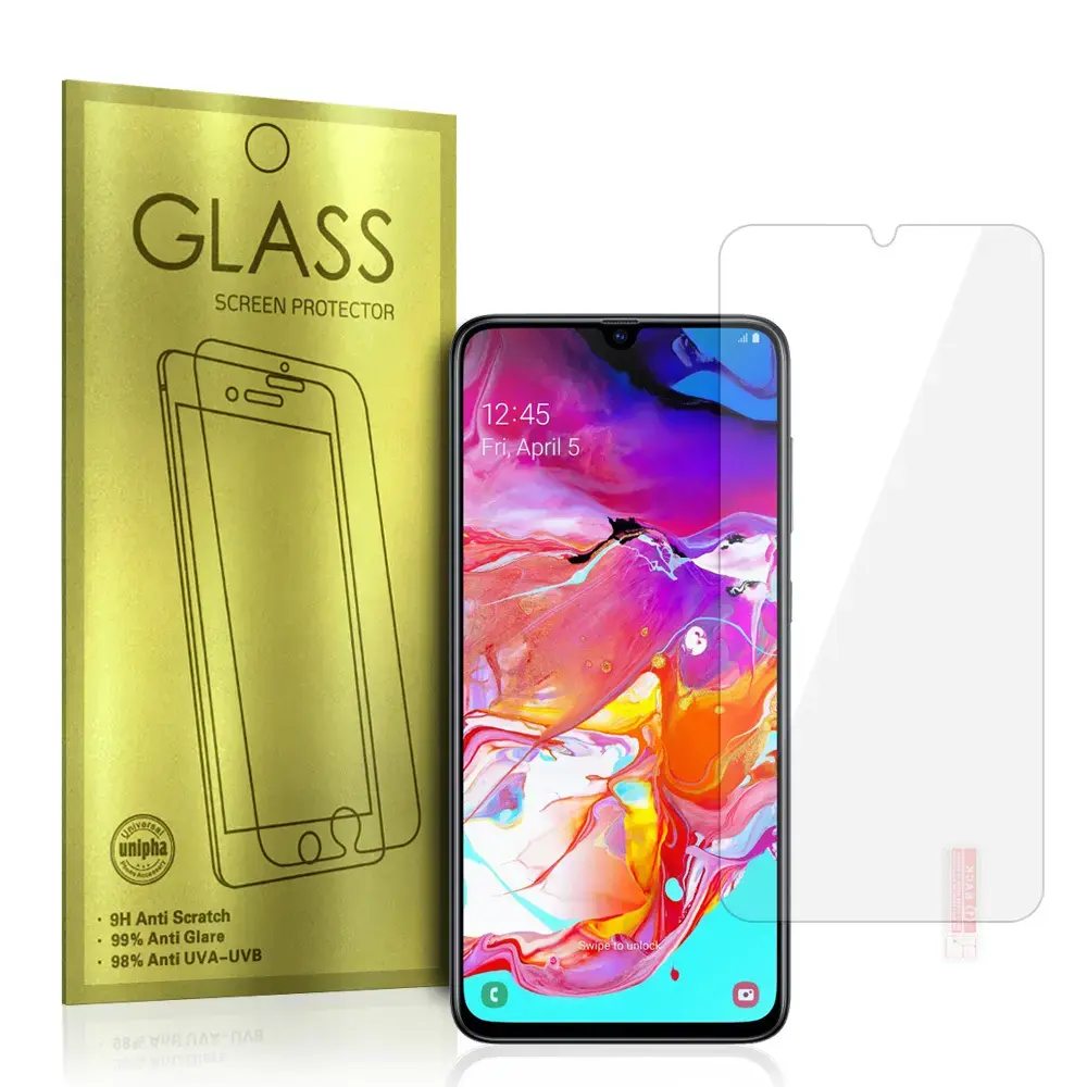 Gold aizsargstikls telefona ekrānam Galaxy A41