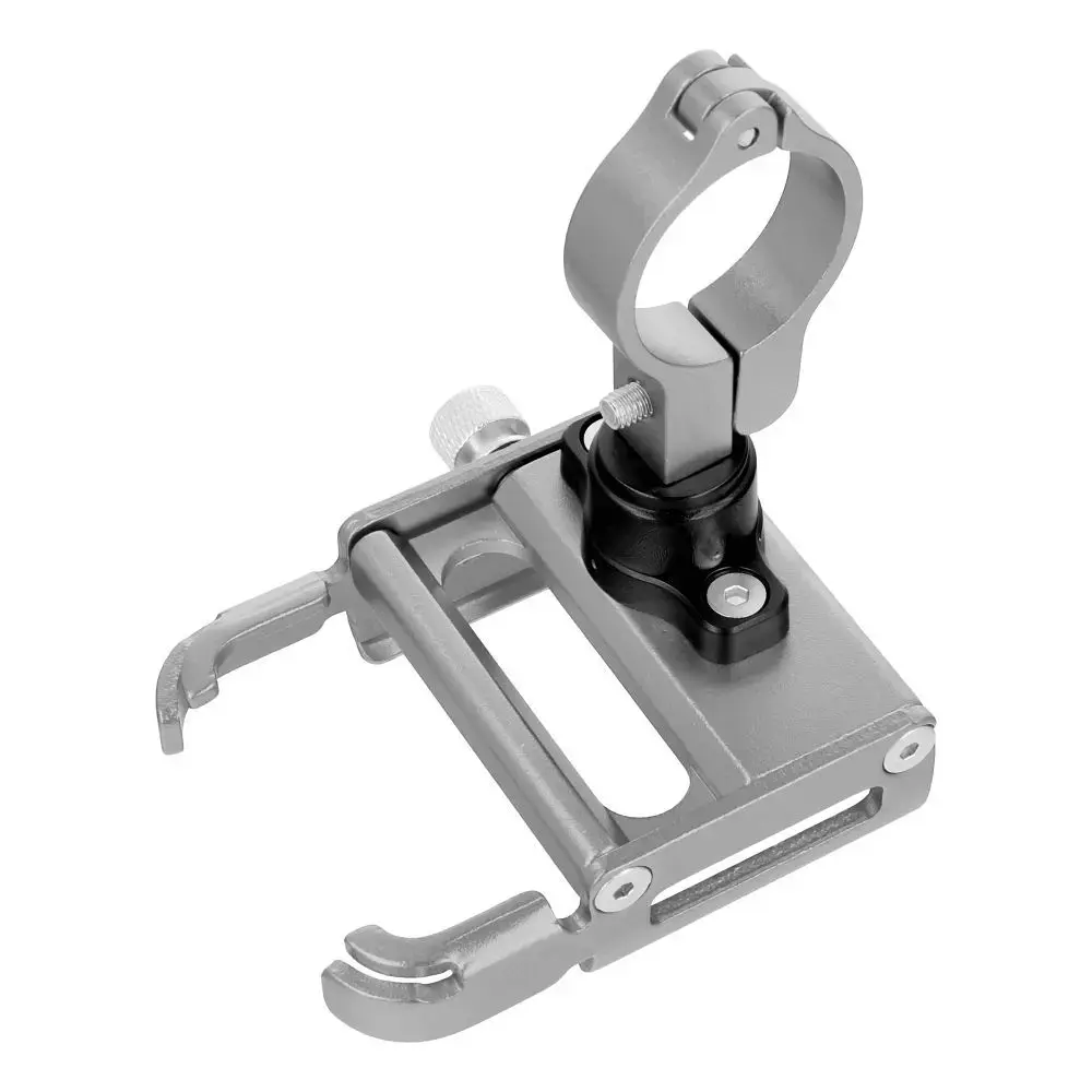 GUB bike holder for mobile phone P30 Aluminium silver