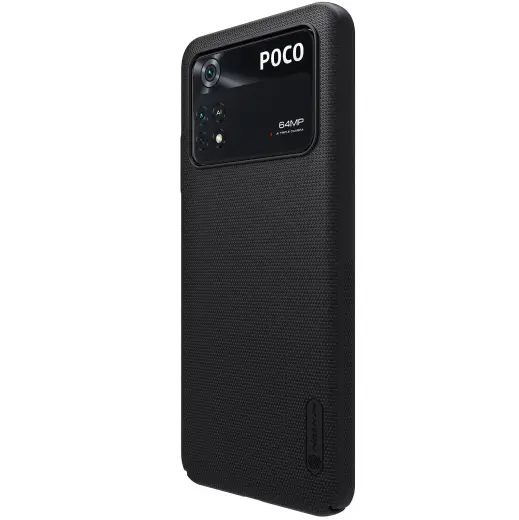 Nillkin Super Frosted Back Cover for Poco M4 Pro 4G Black